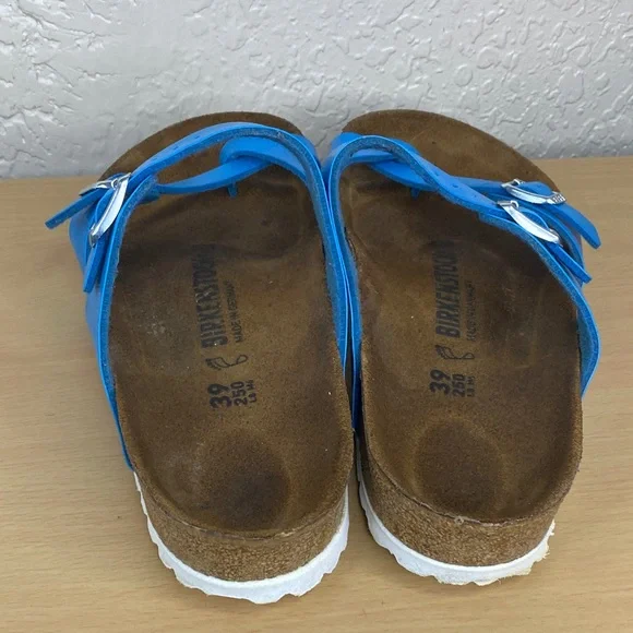 Birkenstock turquoise, leather - Picture 7 of 8